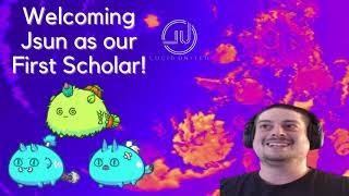 We Let Our FIRST Scholar Pick His Axie Team!