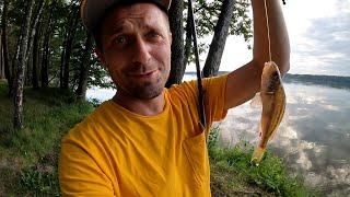 Вот это УЛОВ. Рыбалка дилетанта! Белорусская рыбалка на озере Чечевичи. С отцом на рыбалке, шашлыки.