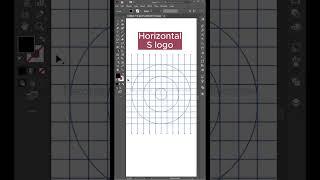 How to create a horizontal S logo in Adobe Illustrator/ HLGRAPHICS