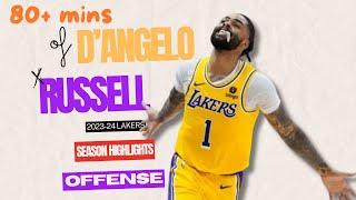 D'Angelo Russell OFFENSE 2023-24 Lakers Highlights