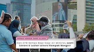 Dari CFD Sampe Bagi-bagi Air Mineral, Lesti Lovers & Leslar Lovers Kompak Banget! | #DangdutKepo