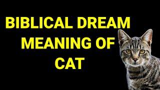Biblical Dream meaning of Cat