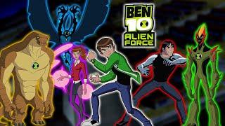 Ben 10 Alien Force in 36 de minute