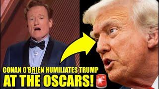 Conan O'Brien SHREDS Trump At The Oscars With BRUTAL Zinger