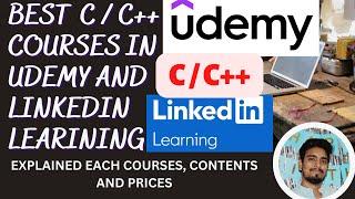 BEST C / C++ COURSE IN UDEMY AND LINKEDIN LEARNING #udemy #linkedinlearning #clanguage #c++