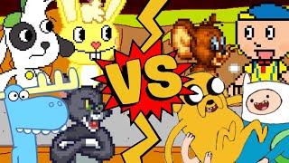 M.U.G.E.N Battles | Doki/Lumpy/Cuddles/Tom vs Caillou/Jerry/Finn/Jake