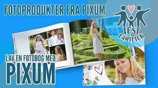 Sådan laver du kreative fotobøger med Pixum | Testfamilien ‍‍‍