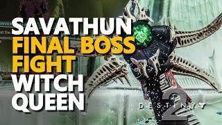 Savathun Witch Queen Final Boss Fight Destiny 2