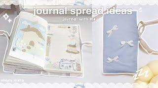 JOURNAL WITH ME  : 5 ways to fill your journal, beginners guide + tips, aesthetic midori b6 slim!