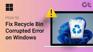 How To Fix Recycle Bin Corrupted Error on Windows | Recycle Bin Not Opening or Missing?