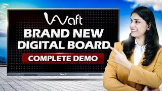 AIWaft Digital Board Full Demo | Perfect for Classrooms & Home Studios !@StudiobyEdusquadz