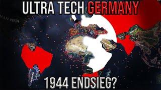 Can ULTRA TECH GERMANY win 1944 ENDSIEG? | HOI4 TIMELAPSE