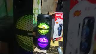 BLUETOOTH SPEAKER||QUICK UNBOXING||KUKU  EXTRA BASS 8.5" x 2