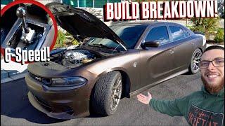 BUILD BREAKDOWN: 6-Speed Swapped Hellcat Charger DriftCar with +1,000Hp!!