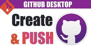  GitHub Desktop UPLOAD PROJECT | CREATE repository GitHub Desktop | How to use GitHub Desktop