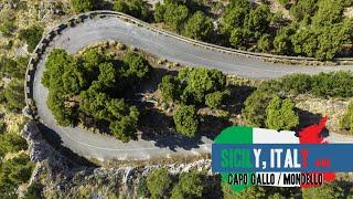 Sicily 4K -  Exploring the Natural Wonders of Capo Gallo and Mondello.