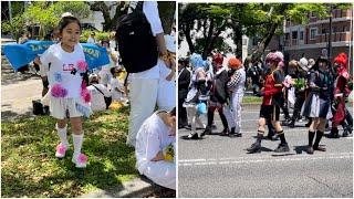 Hiroshima Flower Festival Aya nge'dance ada cosplay juga!!