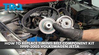 How to Replace Timing Belt Component Kit 1999-2005 Volkswagen Jetta