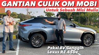 SAYA BALAS "CULIK" OM MOBI KELUAR KOTA PAKAI LEXUS RZ 450e