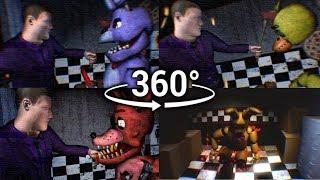 360°| FNAF3 Mini Game Compilation - Animatronic Perspective View [SFM] (VR Compatible)