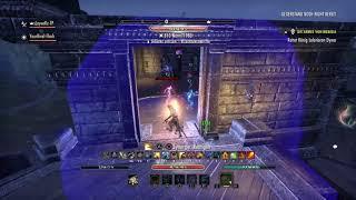 ESO: PVP NECROMANCER HEALER VS MAGPLAR EMPEROR / SCALEBREAKER