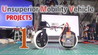 UMV (Unsuperior Mobility Vehicle) バランス停止動作