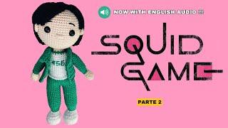 PLAYER 457 GI-HUN THE SQUID GAME AMIGURUMI CROCHET TUTORIAL / PART 2