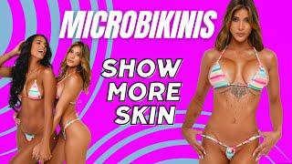 Rainbow Flirt Micro Bikinis - 3 Unique Styles, One Stunning Print!