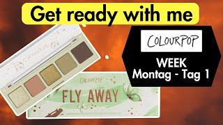 GRWM | FLY AWAY Palette | COLOURPOP Woche | Tag 1| Februar 2024 | Sylvia Figueroa