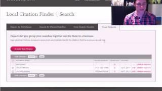 Whitespark Local Citation Finder Screencast