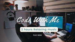 Code / Study With Me - 2 HOURS - [Relaxing music] - 4 (30/5) Pomodoro - 4K