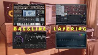 Progressive House -  Bassline Layering | Fl Studio 20, 9 | Harmor | Sylenth1 | 2022  |