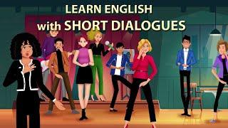 Learn English with short dialogues with explanations