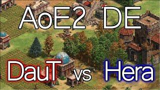 First AoE2 DE Commentary! DauT vs Hera!