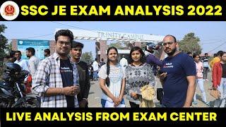 SSC JE Exam Analysis 2022 | Live Analysis From Exam Center | By Mohit Sir and Vaibhav Sir