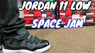 AIR JORDAN 11 LOW SPACE JAM REVIEW & ON FEET