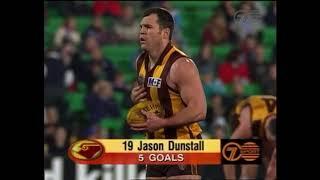 Jason Dunstall kicks 14 goals - Rd 19 1996