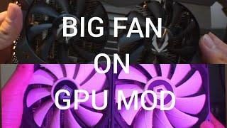 GPU fan mod - improve GPU thermals and noise