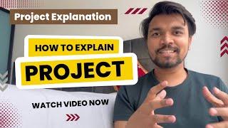 Tell Me About Your Project Experience? | How To Explain Project During An Interview | NitMan Talks