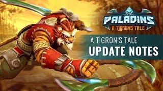 Paladins - A Tigron's Tale Update Overview