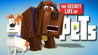 Minecraft Parody - SECRET LIFE OF PETS! - (Minecraft Animation)