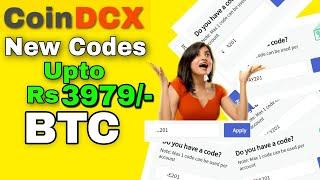 Coindcx coupon code || coindcx new coupon code || coindcx free coupon code