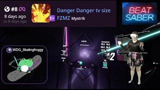 FZMZ- Danger Danger (tv size) | CS level 22 tech map | Beat Saber