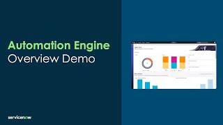 Automation Engine - Overview Demo