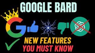 Google Bard AI : New Features You MUST Know  | Bard Demo | #googlebard #bard #googleai #chatgpt4