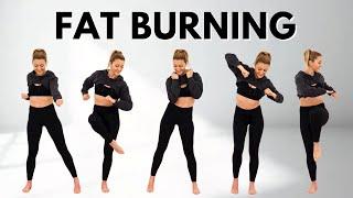 SMALLER WAIST & FLAT BELLY | Home Workout20 Min Standing WorkoutNO JUMPING TABATA WORKOUT