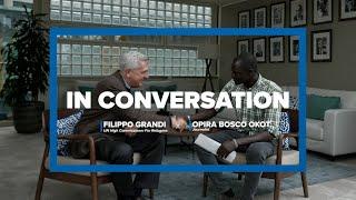 In Conversation: Filippo Grandi x Opira Bosco Okot