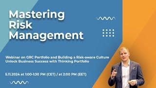 Webinar: Mastering Risk Management