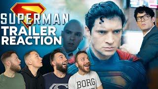 SUPERMAN Official Teaser Trailer REACTION!