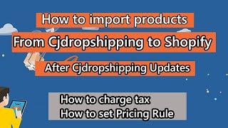 How to import products from CJ Dropshipping to Shopify |  How to Add products from Cjdropshipping